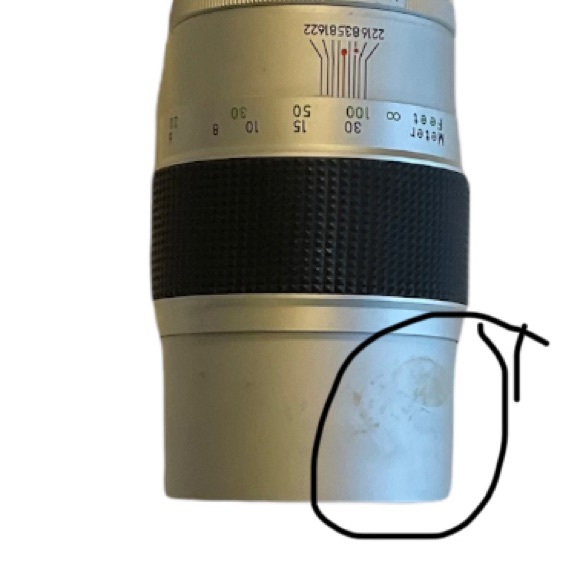 📚 Alpex • Vintage Telephoto Camera Zoom Lens 1:3:5 F=200mm - Silver - Picture 5 of 5
